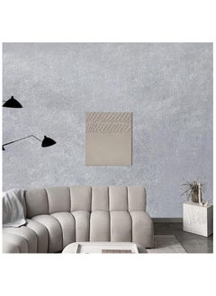 Anna 40cm x 5m Dark Gray Textured Thick PVC Self-Adhesive Wallpaper  - Image 4