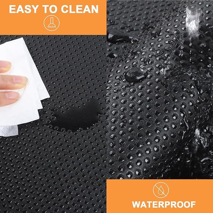 ElastPro 1 mm Thick Round Bump Dots Anti-Slip EVA Mat (Charcoal Black, 50 x 500 x 1mm, 5 Meter Roll, Ethylene Vinyl Acetate) - Image 5