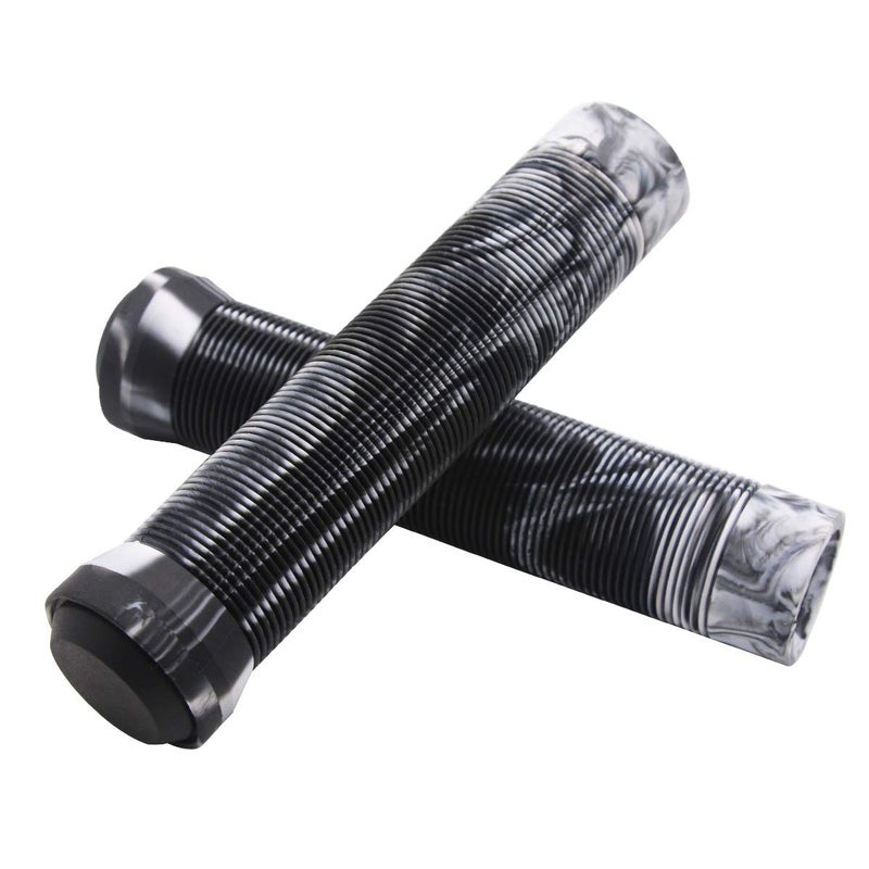 Z-FIRST Bike Handlebar Grips, Rubber Bicycle Grips Soft Cycling Grips Non-Slip Bike Handles Grips for Pro Stunt Scooter Bars and BMX Bikes Bars - Image 1