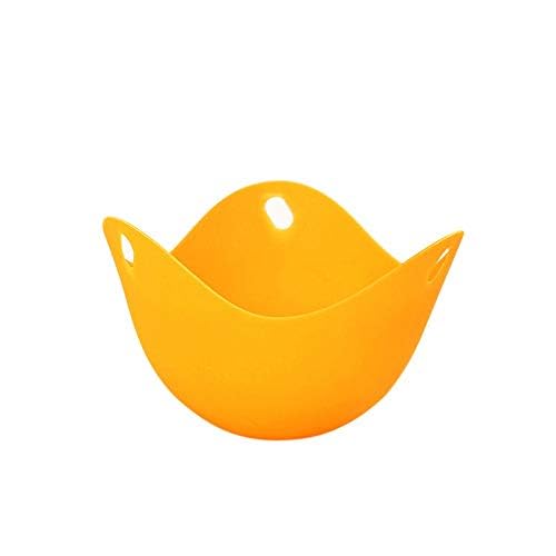 Radionics Silicone Egg Poachers Cups Eggs Boiler Poaching Poach Cup Pods Mould Cookware Kitchen Tool Pancake Baking Cups (Pack of 4) - Image 2