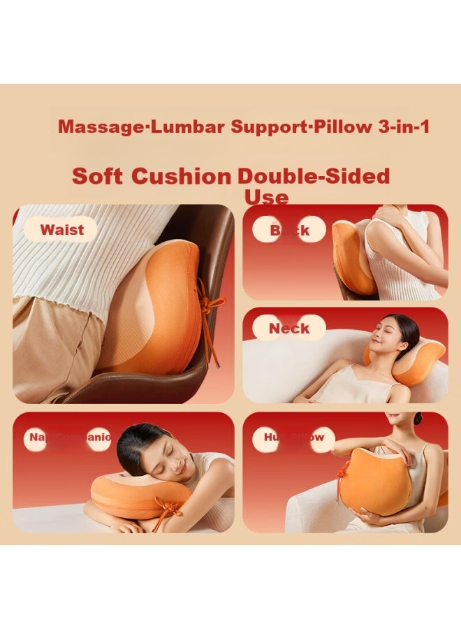 Breo Waist Massager Shoulder Neck Back Portable Heating Massage Cushion Sun Yingsha Edition Gift For Elders And Girlfriend Birthday - Image 5