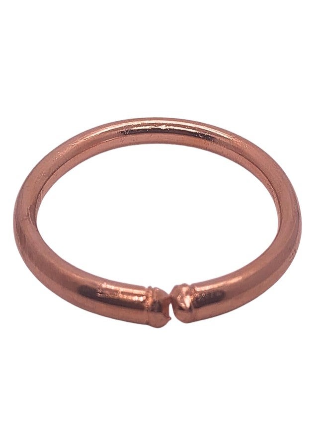 Ervio Pure Copper Kada for Men | Adjustable Tamba Bangle Bracelet with Astrological Benefits | Free Size Traditional Hand Kada - Image 3