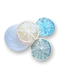 Graffiti Resin 1-Piece Lemon Slice Fondant Mold  - Image 1
