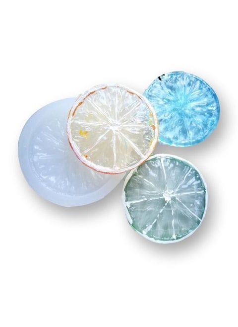 1-Piece Lemon Slice Fondant Mold