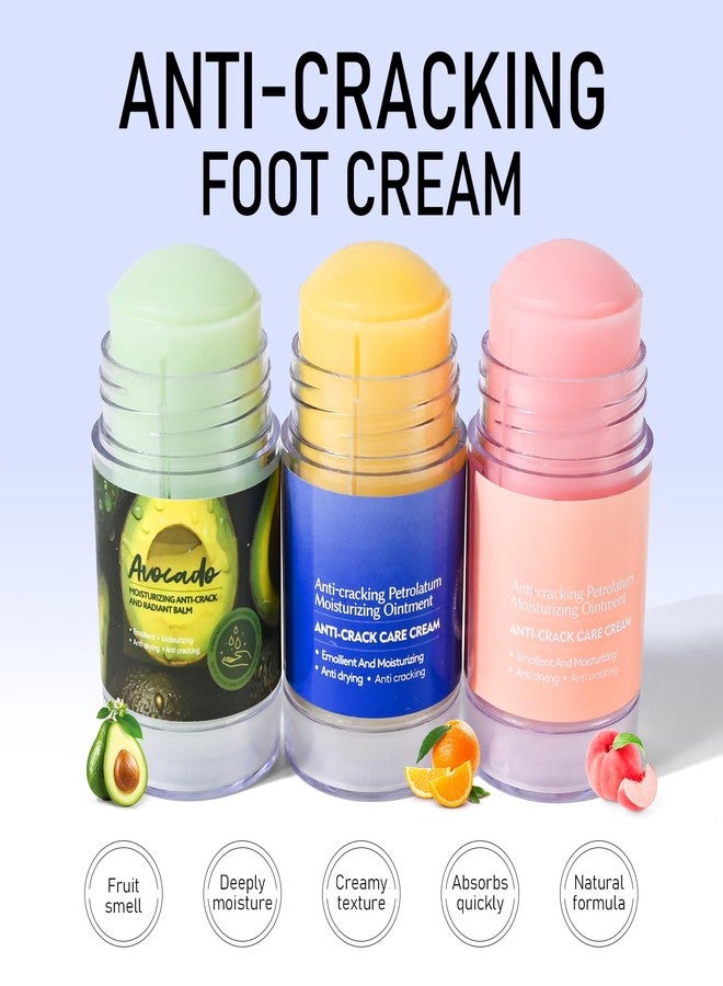 FREEORR 2Pcs Crack Feet Prevention Stick, Moisturizing and Hydrating Foot and Hand Balm, Remove Dead Skin Softening and Nourishing Anti-Cracking Foot Cream for Feet Elbows Knees - Image 2