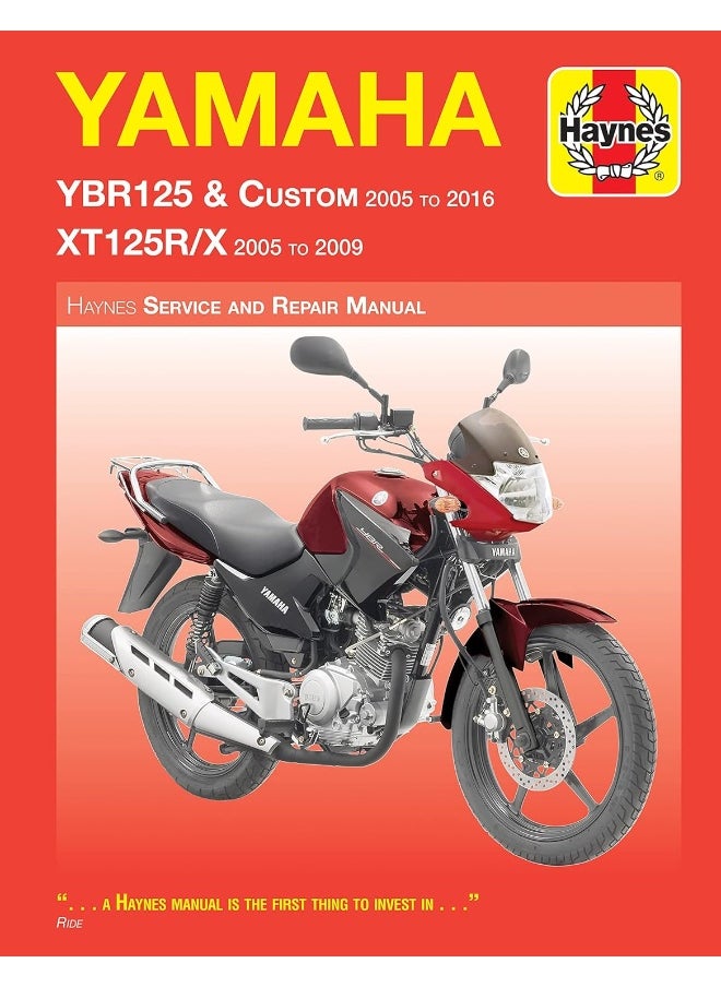 Yamaha YBR125 (05 - 16) & XT125R/X (05 - 09) Haynes Repair Manual  - Image 2