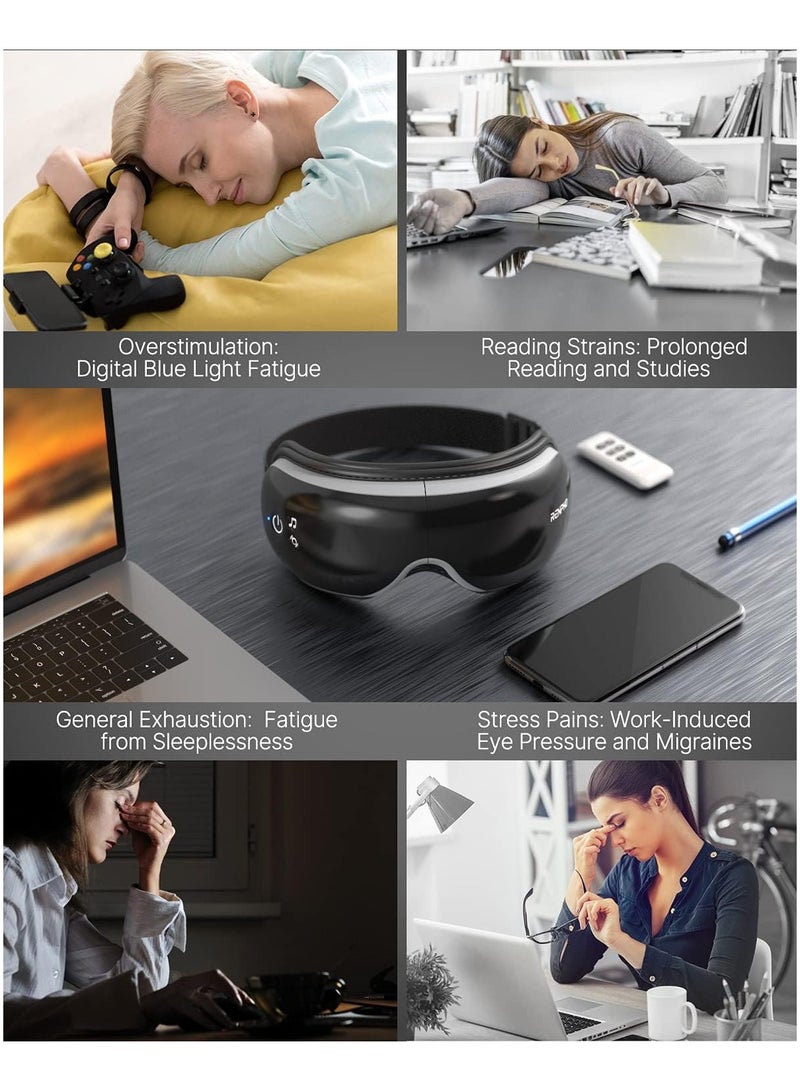 RENPHO Eye Massager with Heat and Vibration ‎ RF-EM001R - Image 4