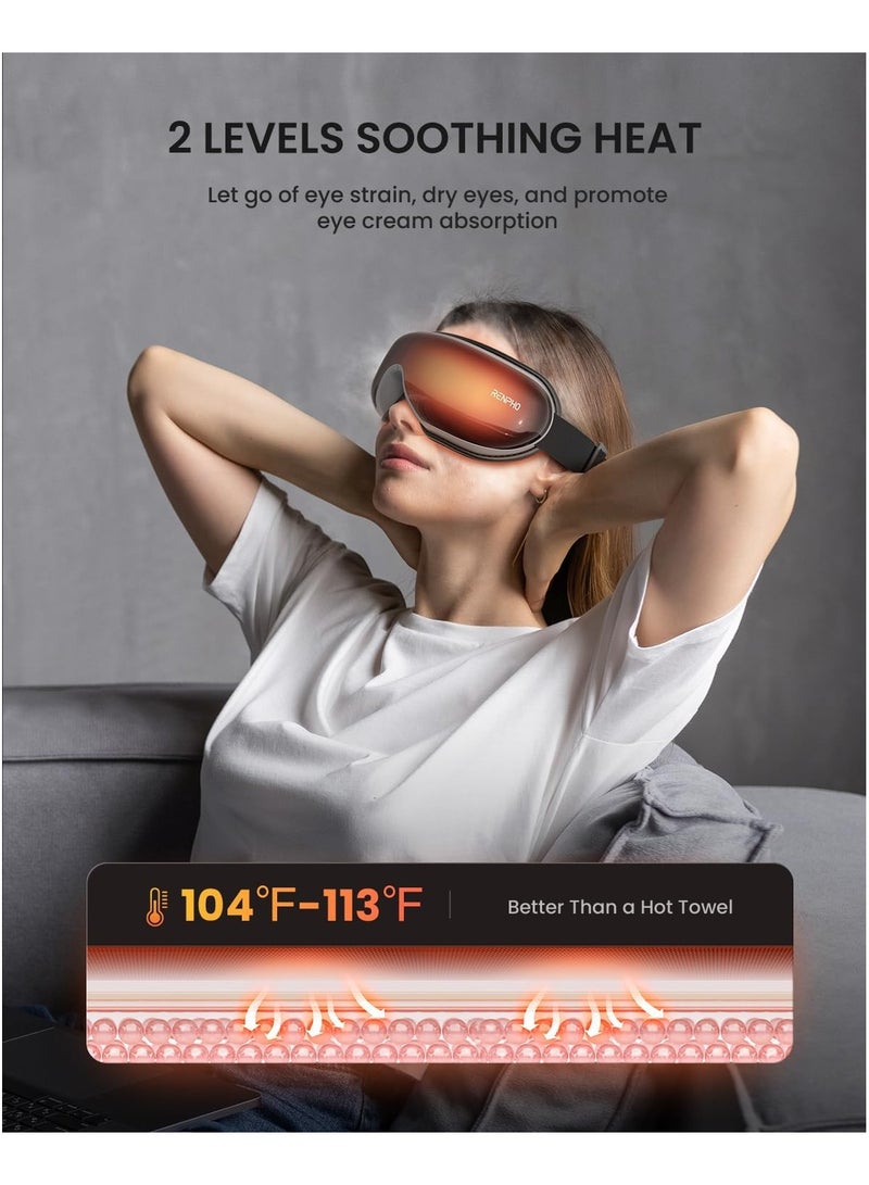 RENPHO Eye Massager with Heat and Vibration ‎ RF-EM001R - Image 2