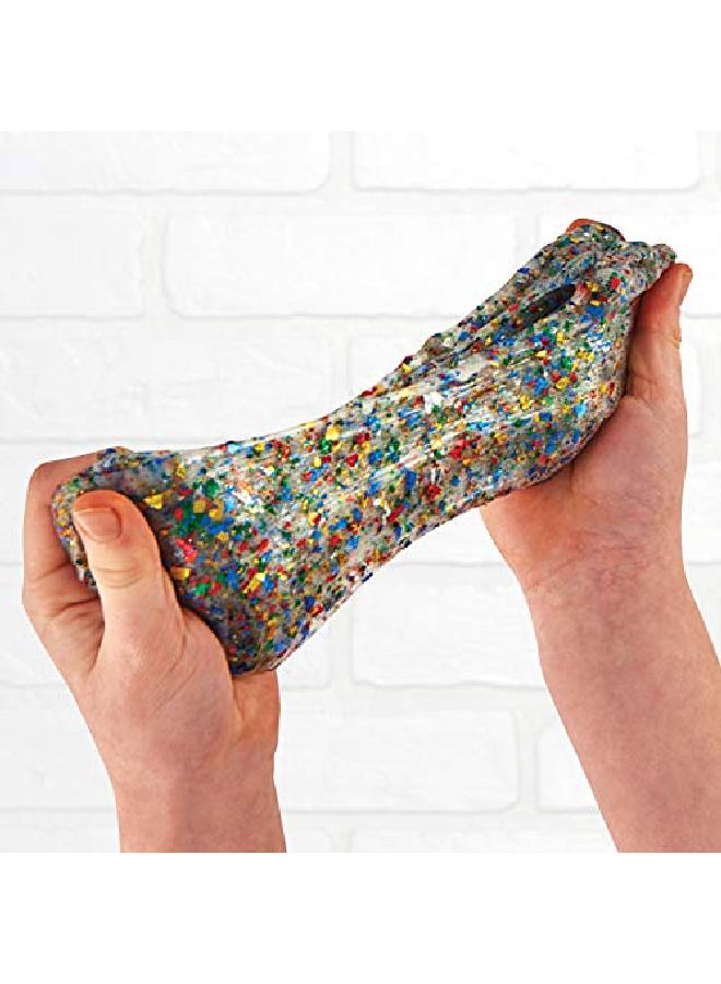 ELMER'S مجموعة سلايم كونفيتي من إلمر | تتضمن لوازم السلايم غراء معدني، وغراء شفاف، ومنشط سلايم سائل كونفيتي السحري، 4 قطع - Image 5