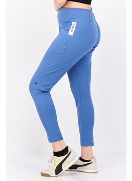 Adidas Women Sportswear Fit Training Leggings, Slate Blue  - Image 2