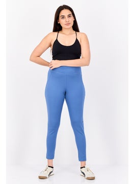 Adidas Women Sportswear Fit Training Leggings, Slate Blue  - Image 4
