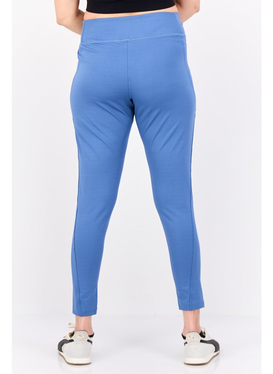 Adidas Women Sportswear Fit Training Leggings, Slate Blue  - Image 3