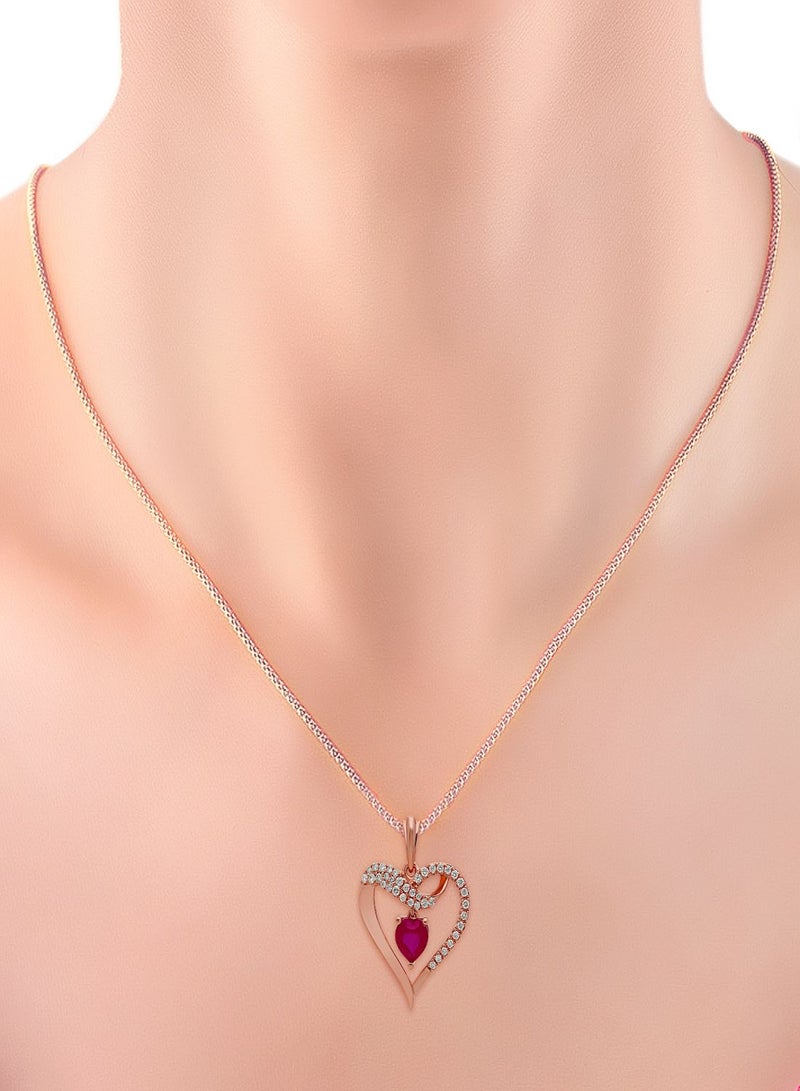 Malabar Gold and Diamonds 18 Carat 750 Purity Mine Diamond Pendant MRGHTH085PN1 - Image 4