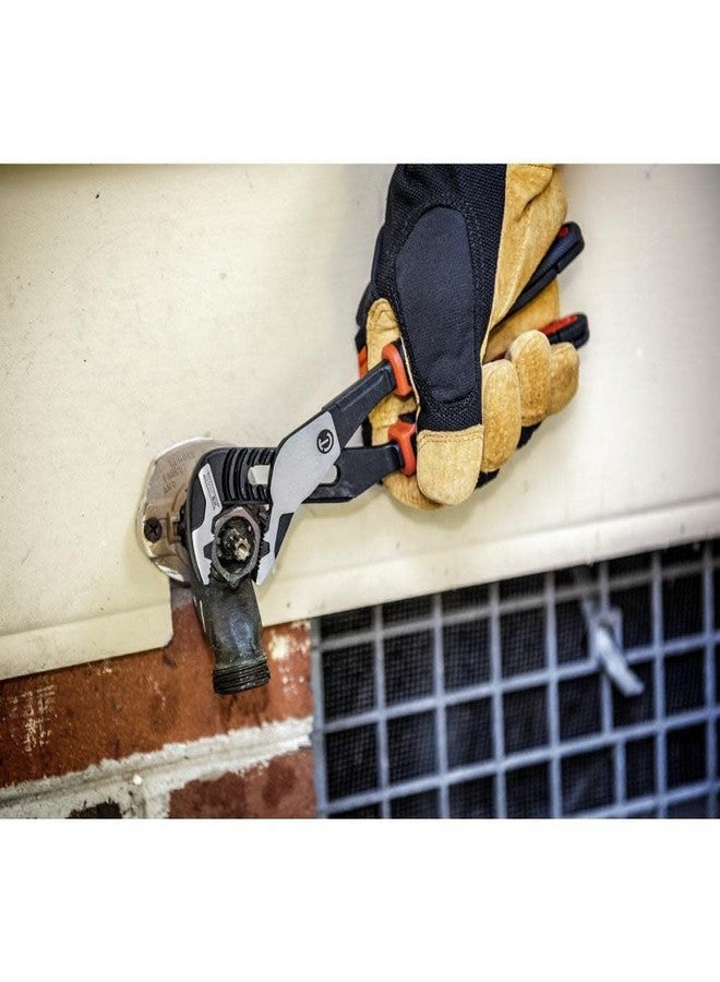 كريسنت كماشة كريسنت، 10 بوصة، فك مستقيم، مقبض مبطن (RTZ210CG) - Image 4