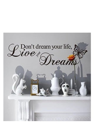 Live Your Dream Carved Wall Sticker English Wall Quotes Butterfly Home Decor Decal Letter Decorative - pzsku/Z97A6853036E413C3504BZ/45/_/1720783635/376ccce6-5f65-4038-96e1-07e7d0b1b5f4