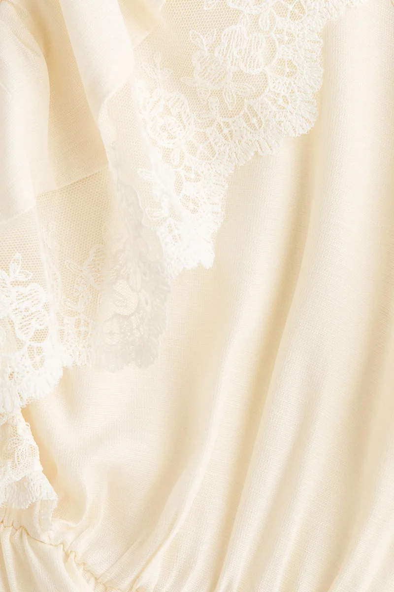 H&M  Flounced peplum blouse for Women | Best Price UAE