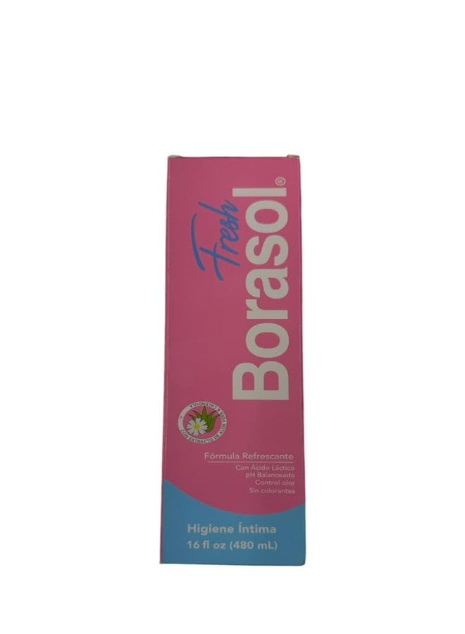 Borasol Fresh Feminine Hygiene Wash, 16 fl oz, pH Balanced Formula, Refreshing - Image 5