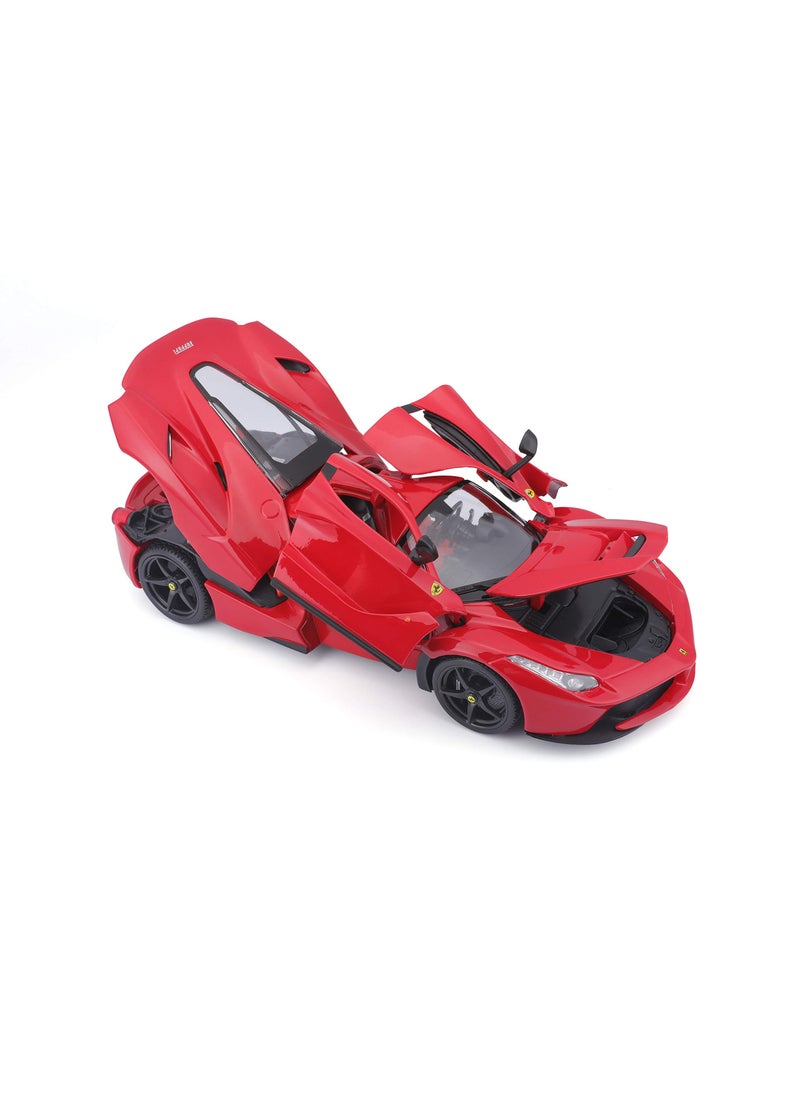 Bburago Bburago 1:18 Scale Ferrari Race and Play LaFerrari Diecast Vehicle (Colors May Vary)  - Image 2