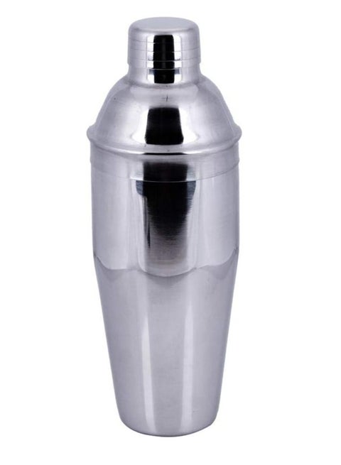Stainless Steel Cocktail Shaker Silver 750ml