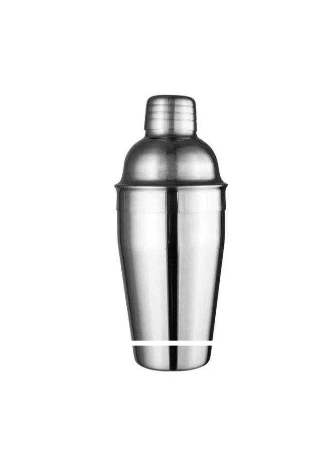 RANK Stainless Steel Cocktail Shaker Silver 750ml - Image 3
