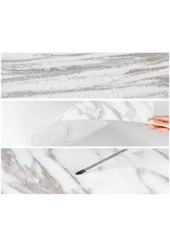 Generic 2 Sides PVC Photography Backdrops Waterproof Premium Texture Background (60 X 90cm)  - Image 2