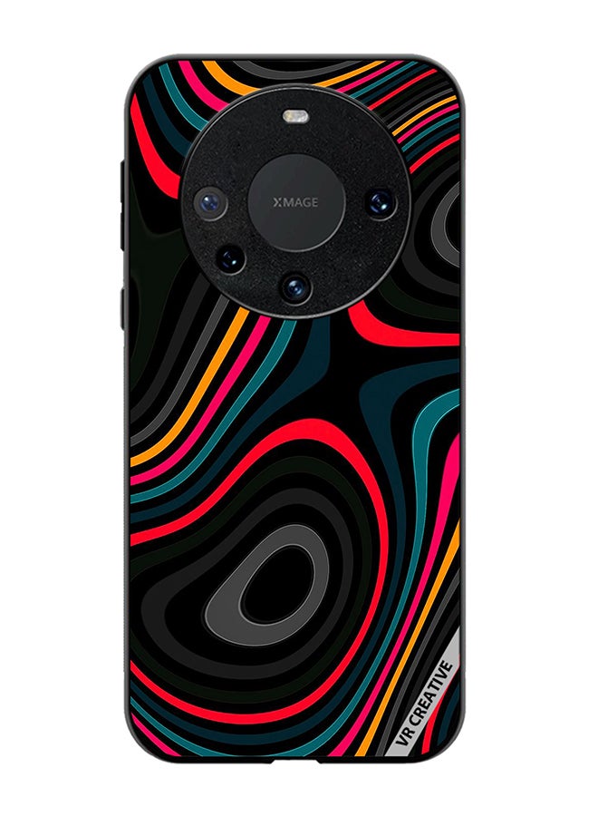 VR CREATIVE Protective Case Cover For Huawei Mate 60 Abstract Design Multicolour - Image 1
