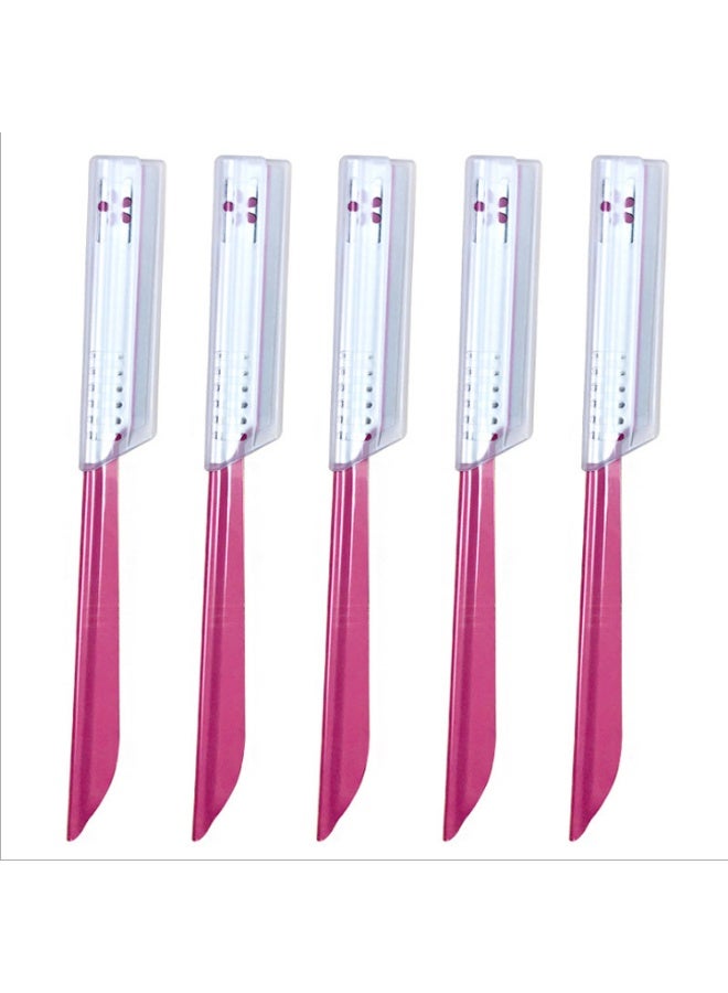 كاي ٣ شفرات حلاقة نسائية من كاي، مناسبة لشعر الوجه والجسم، باللون الأحمر - Image 4