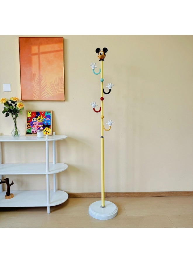 هابي هوم شماعة ملابس ستاند مودرن للأطفال والكبار – شماعة متعددة الاستخدام لتعليق الملابس، الشنط، الكابات – معدن قوي وثابت، مناسبة للمدخل، غرفة النوم، أو غرفة الأطفال – ارتفاع 168 سم - Image 5