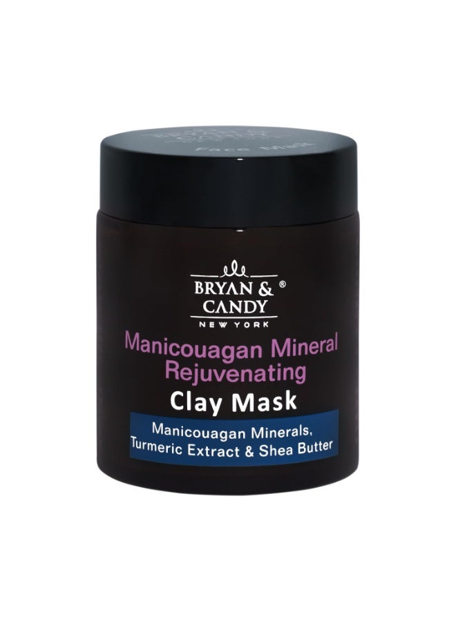 Bryan & Candy New York Manicouagan Mineral Rejuvenating Clay Face Mask with Manicouagan Minerals, Turmeric Extract & Shea Butter (100 gm) - Image 1