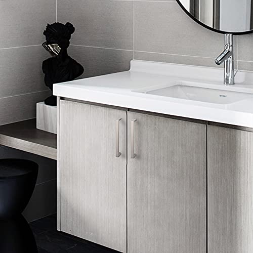 KNOKLOCK 10 Pack 5 Inch(128mm) Kitchen Cabinet Handles Brushed Satin Nickel Cabinet Pulls Kitchen Cabinet Hardware Drawer Pulls for Dresser Cupboard Wardrobe - Image 5
