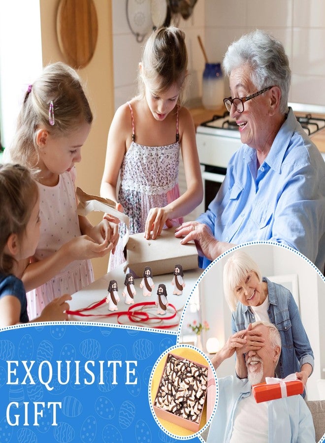 Barydat 100 Pcs Mini Jesus Figurines Bulk Little Jesus Figures to Hide and Seek Pocket Tiny Christ Savior Toy Religious Party Favors for Easter Church Sunday School Craft Baptism Gift(Ocher) - Image 5