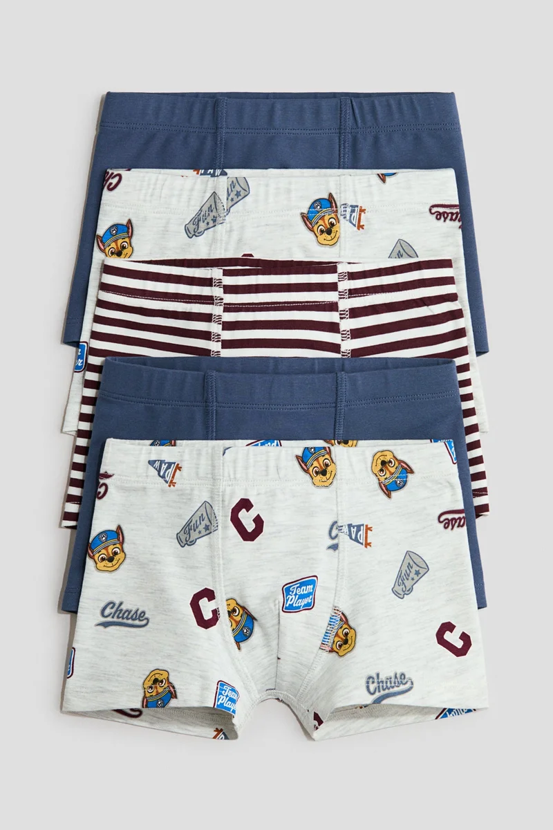 H&M 5-pack cotton trunks