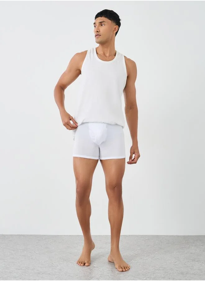 ستايلي Styli Pack of 3 - Cotton Stretch Trunks