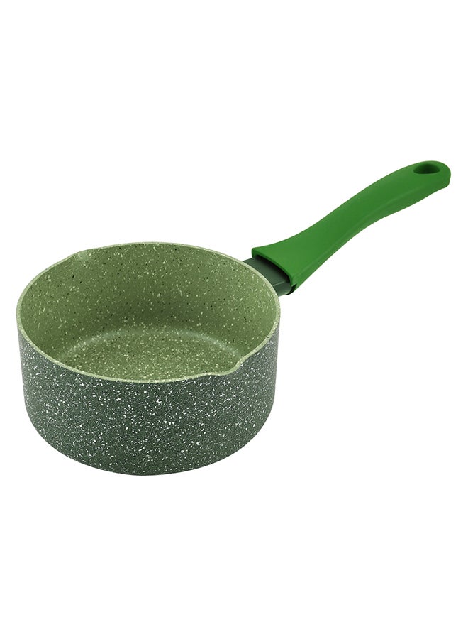 Prestige Granite Non-Stick Aluminium Milk Pan Green - Image 2
