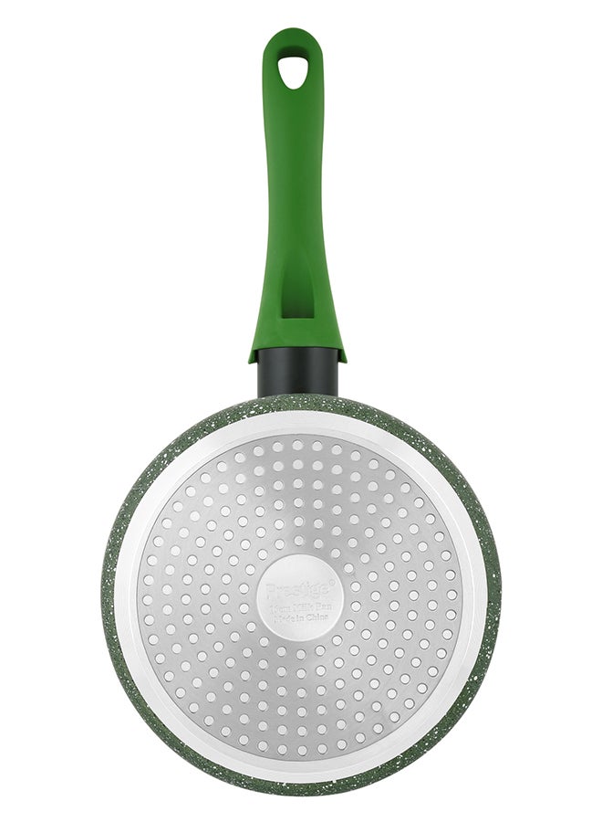 Prestige Granite Non-Stick Aluminium Milk Pan Green - Image 4
