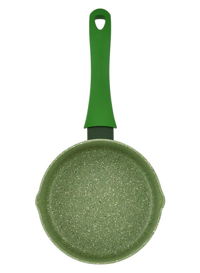 Prestige Granite Non-Stick Aluminium Milk Pan Green - Image 3