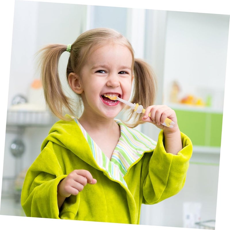 4pcs Animal-Shaped Toothbrush Soft Nylon Bristles Ergonomic Handle Safe Oral Cleaner for Boys Cute Design Random Color - Image 3