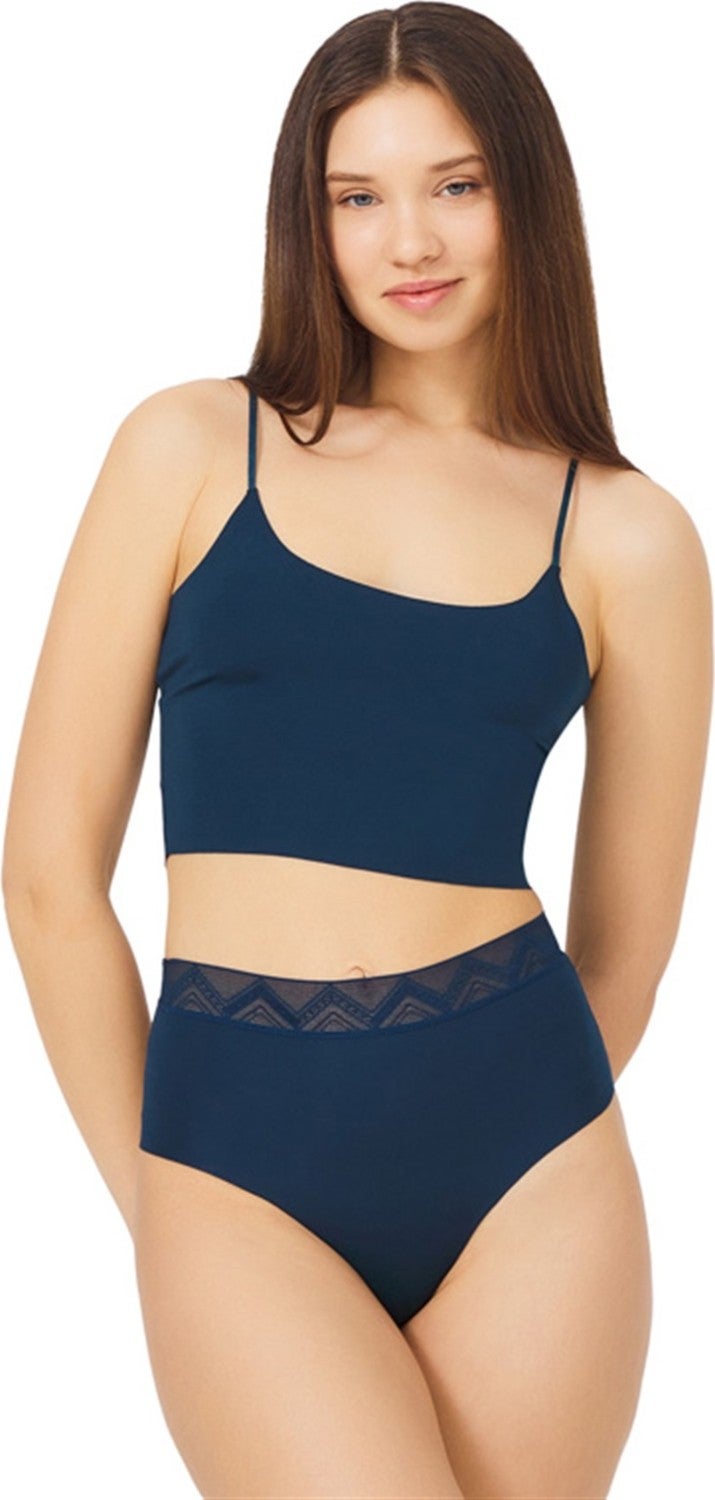 COTTONHILL Basic High Waist Laser Cut Bikini Panties 7 Pack  - Image 3