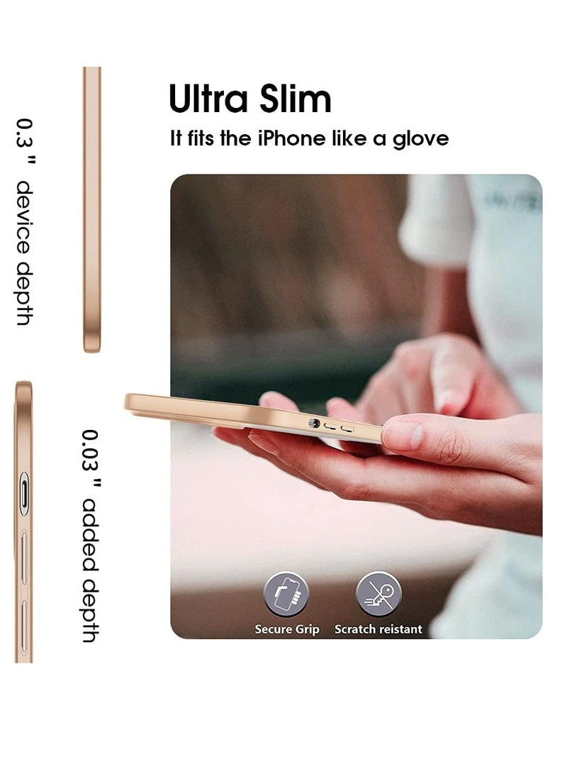 ELTRAZONE جراب iPhone 12 Pro رفيع للغاية [سلسلة Guardian] جراب هاتف خفيف الوزن بطبقة نهائية غير لامعة من مادة TPU الناعمة - Image 4