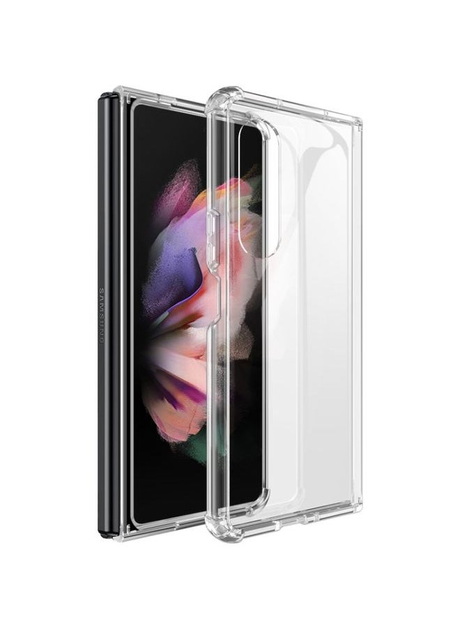 Generic Case Cover For Samsung Galaxy Z Fold 3 5G IMAK UX-9 Series Transparent Shockproof Acrylic + TPU Phone Protective Case 