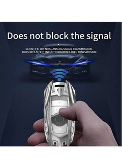 Y&D Car Key Case Keychain Cover Holder for BMW, Fob BMW 1 3 5 7 Series 530 F48 X1 X2 X3 X4 X5 X6  - Image 3