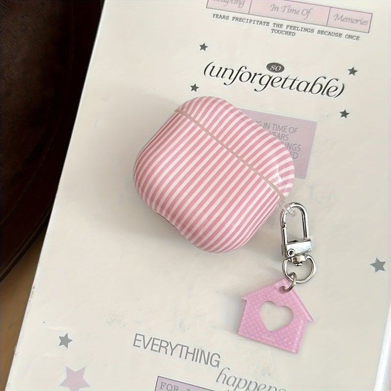 Pink Earphone Case Compatible with AirPods 1 2 Fashion Silicone - Image 4