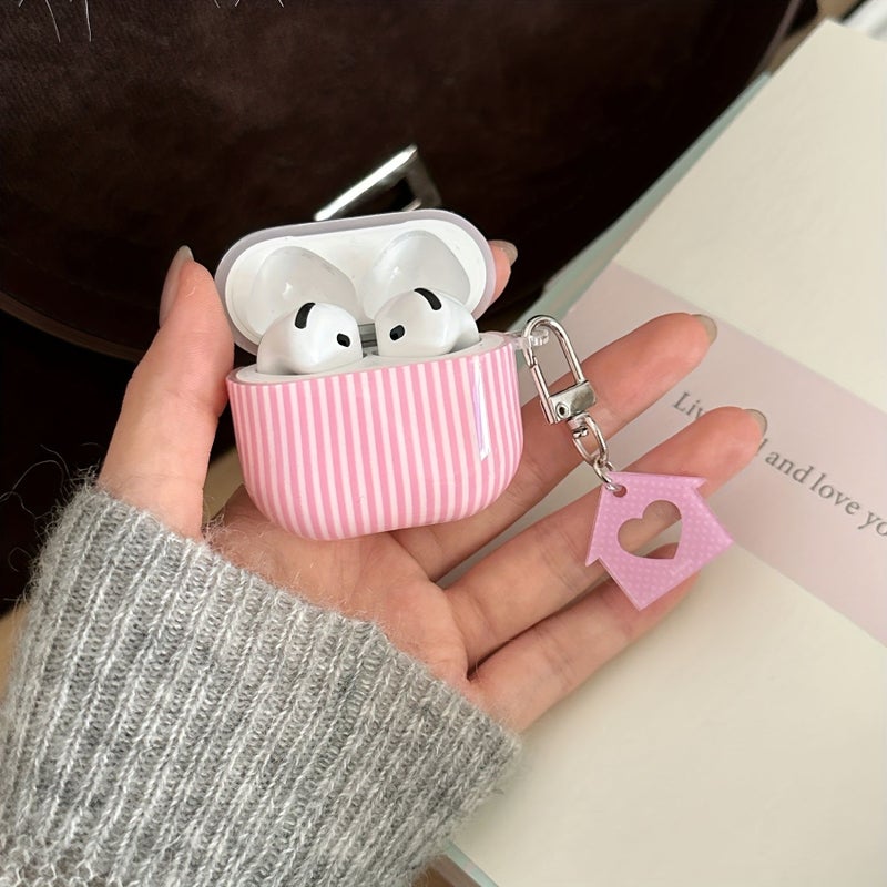 Pink Earphone Case Compatible with AirPods 1 2 Fashion Silicone - Image 5