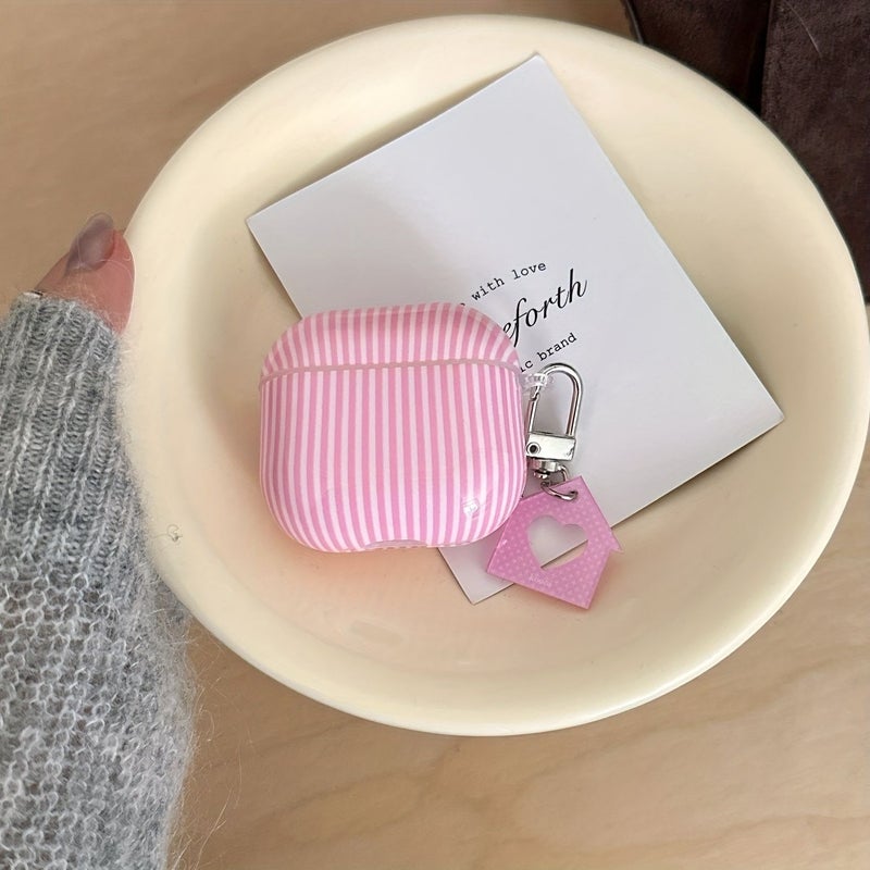Pink Earphone Case Compatible with AirPods 1 2 Fashion Silicone - Image 3