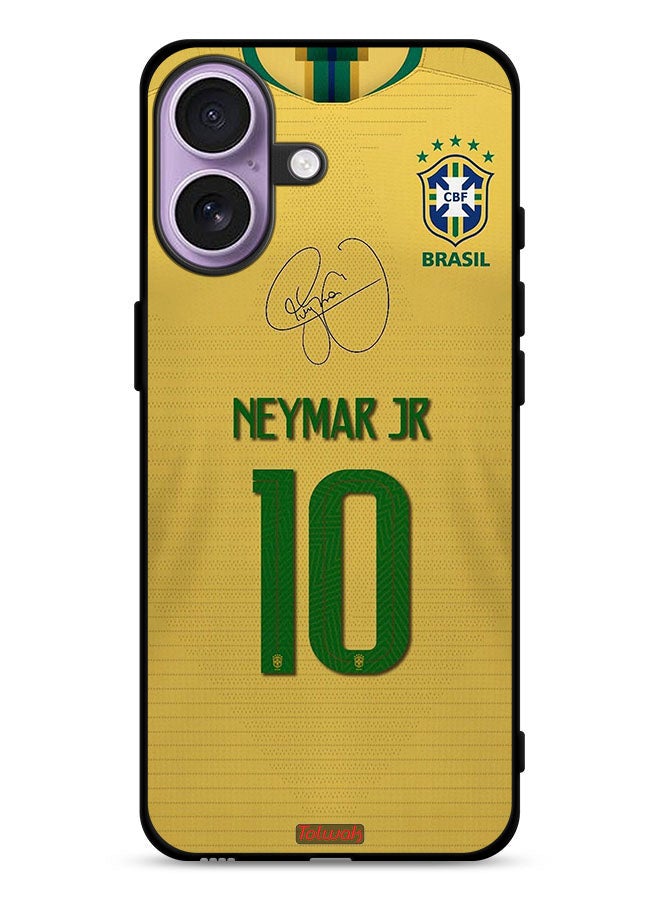 Tolwak Apple iPhone 17 Protective Case Cover Neymar Jr 10 - Image 1