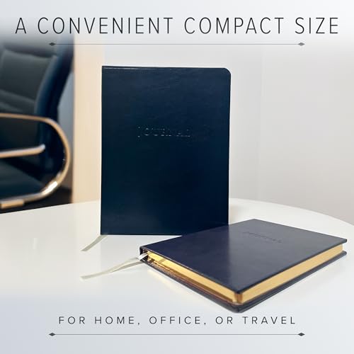 Gallery Leather Journal - Crafted in Maine, USA - Elegant Leather Writing Notebook with 192 Lined Pages - A Timeless Space for Your Thoughts - Acadia Tan, 9.75x7.5 ", Large Lined - Image 5