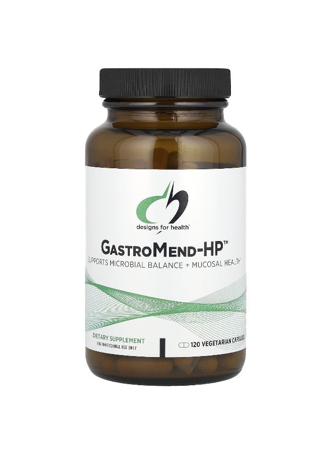designs for health - Designs For Health, GastroMend-HP™, 120 Vegetarian Capsules - Image 1