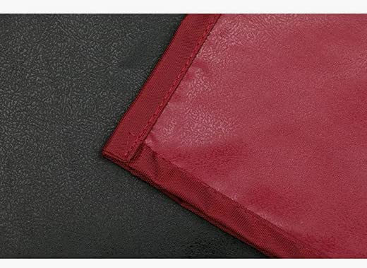 DEBIK® | PVC Waterproof & Dustproof Apron For Dishwashing, Coffee, Dog Grooming, Cleaning Fish, Project-Industrial Chemical Resistant Plastic Front Pocket Free Size Unisex - Pack of 1 (RED) - Image 3