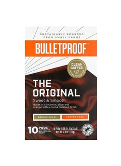 Bulletproof BulletProof, The Original Coffee Pods, Medium Roast, 10 Pods, 0.39 oz (11 g) Each  - Image 1