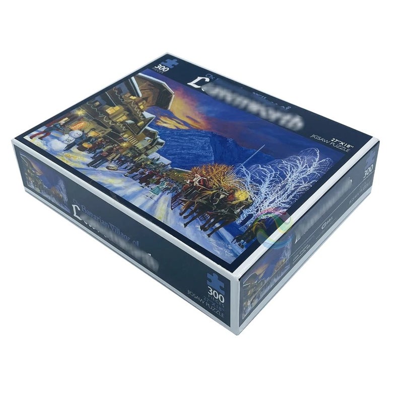 Bluejw 300-Piece Small Adult Game Puzzle Educational Paper Jigsaw with Carton Packing Available in  Colors - Image 1